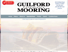 Tablet Screenshot of guilfordmooring.com